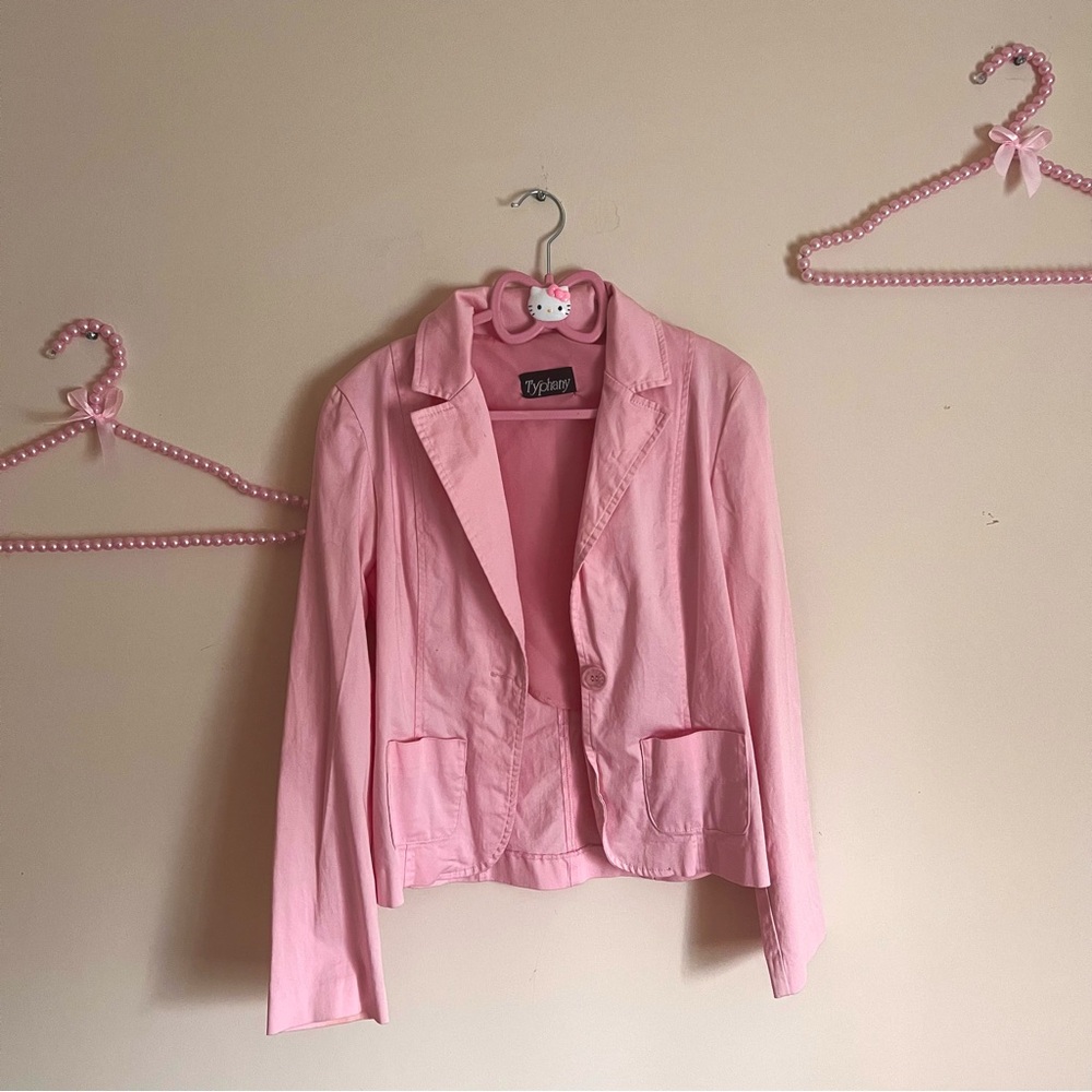 TYPHANY [RARE] Vintage Women's Blazer in Pink ⋆ PRE-LOVED ⋆